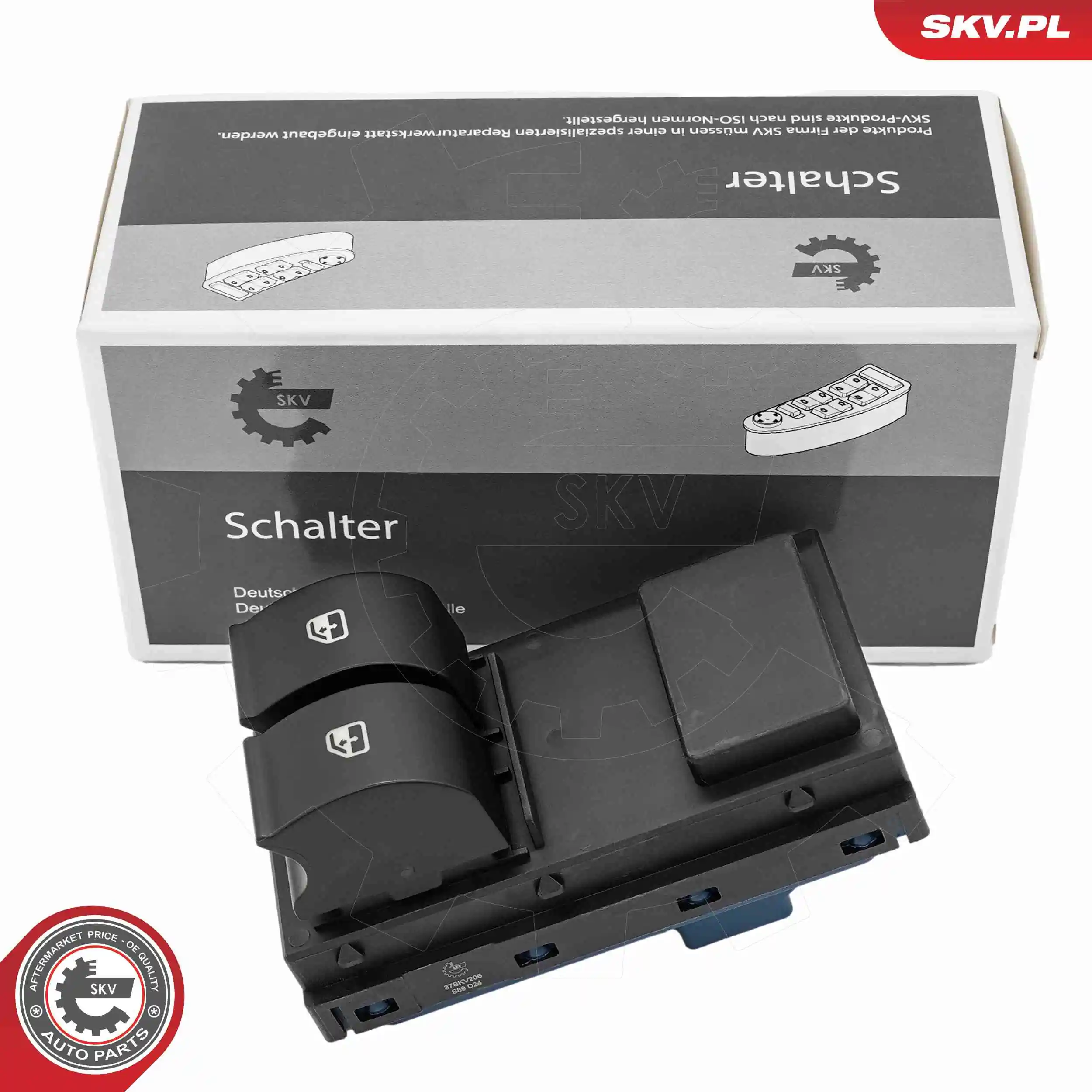 Switch, window regulator